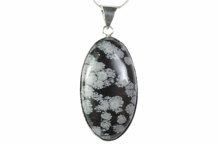 Snowflake Obsidian Pendant - Utah #376956